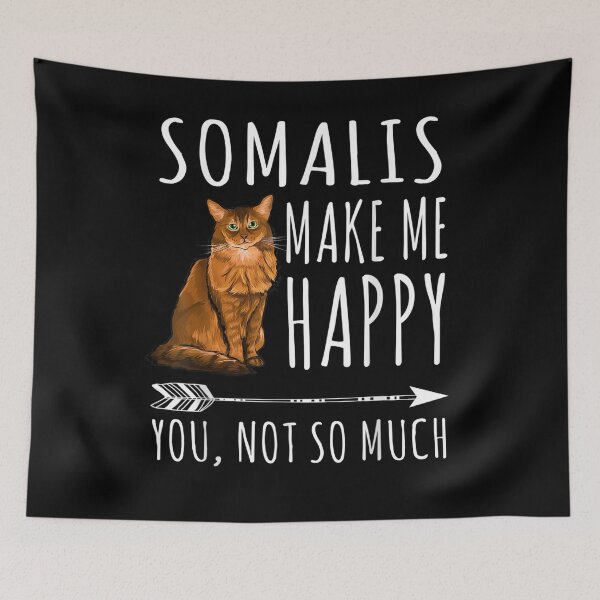 Item preview, Somali Make Me Happy You Not So Much Cat Lover designed and sold by shirleyfinley.