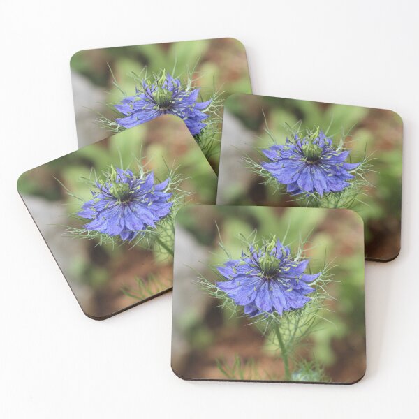 Item preview, Blue Ragged Lady Flower designed and sold by SweepingShadows.