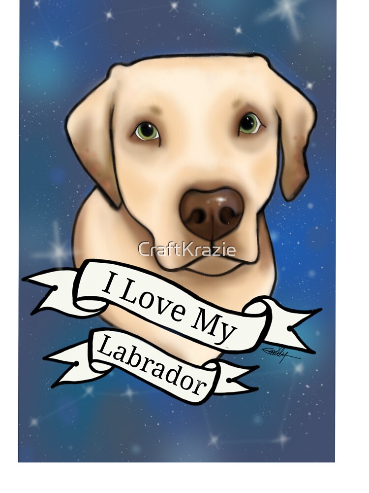 i love my labrador t shirt