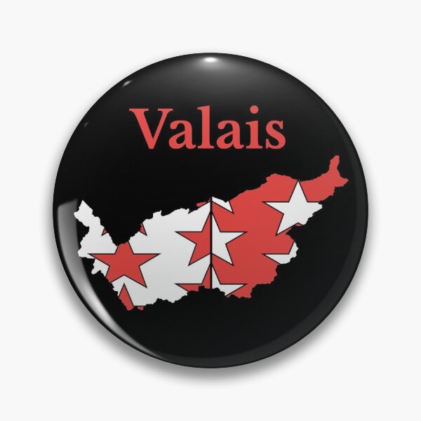 Item preview, Valais Canton Map Flag, Switzerland designed and sold by marosharaf.