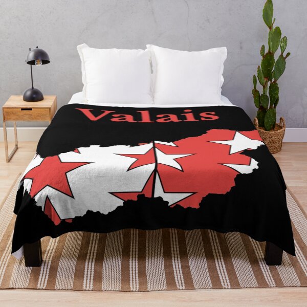 Item preview, Valais Canton Map Flag, Switzerland designed and sold by marosharaf.
