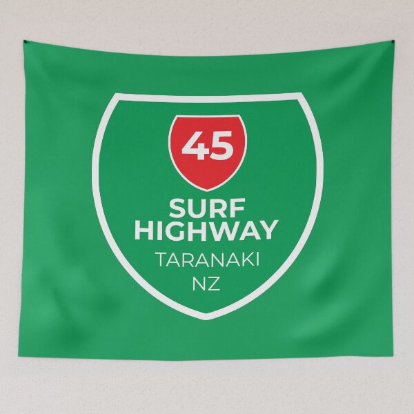 Item preview, Surf Highway 45, Taranaki, New Zealand designed and sold by Kiwidom.