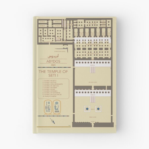 Item preview, INFOGRAPHIC: Temple of Seti I Abydos designed and sold by Aakheperure.