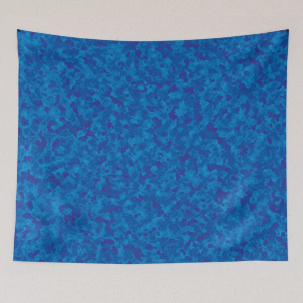 Item preview, Abstract coloured blue pattern designed and sold by myseptember18th.