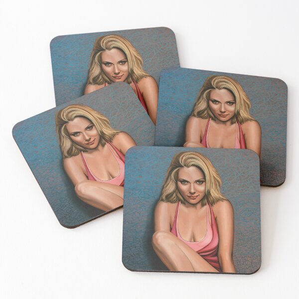 Item preview, Scarlett Johansson Painting designed and sold by PaulMeijering.