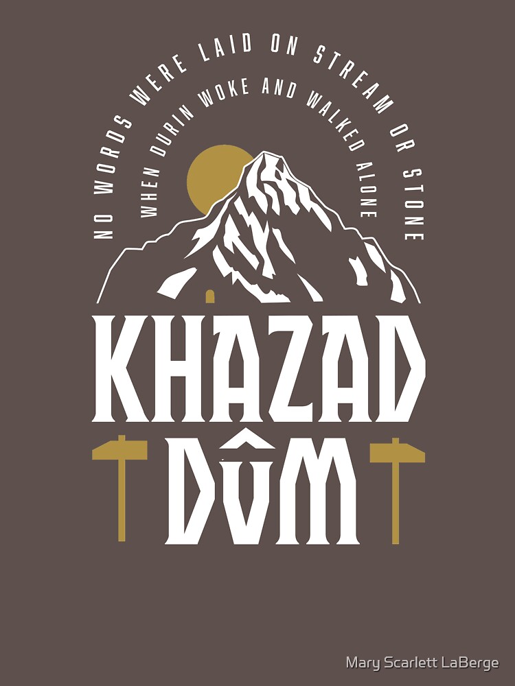 khazad dum miners club t shirt