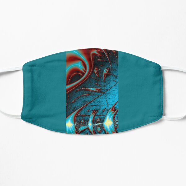 Fractal abstract art Flat Mask