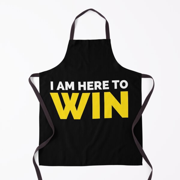 Item preview, I Am Here to Win designed and sold by mazlan.