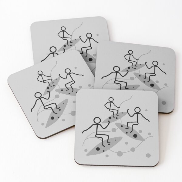 Item preview, Stickman / Surfing  designed and sold by LotusCreations.