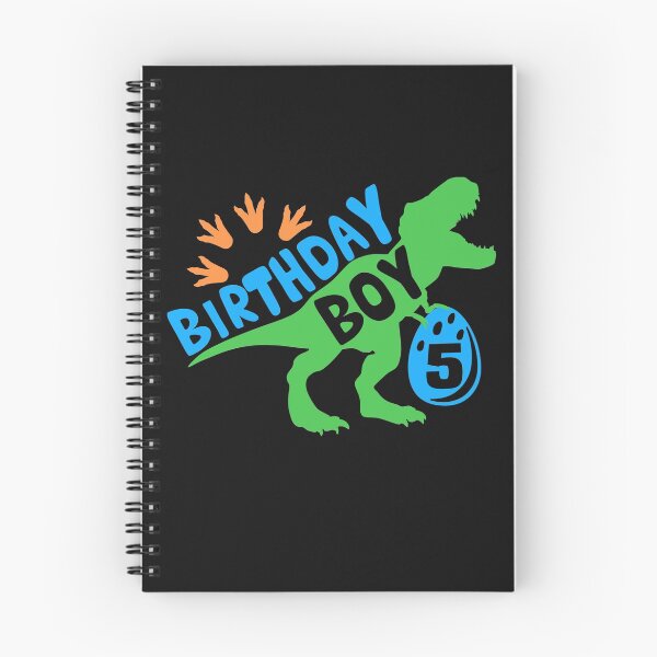 Item preview,  Birthday Boy Dinosaur 5 years old  designed and sold by binly123.