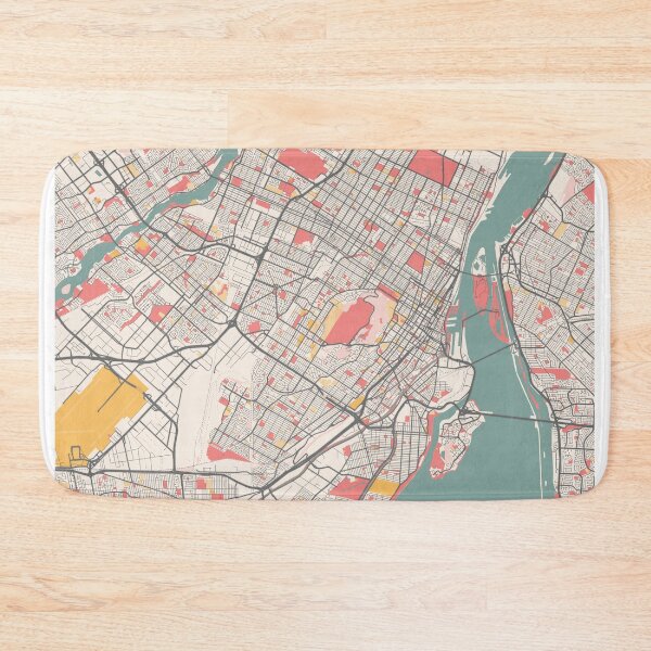 Item preview, Montreal - Canada Chalk City Map designed and sold by tienstencil.