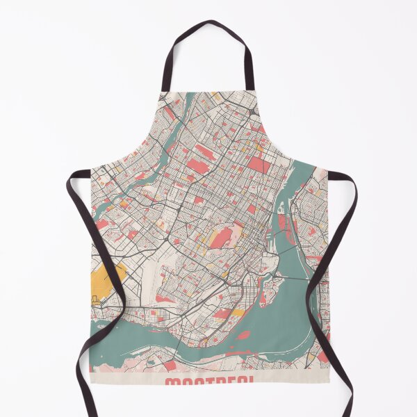 Item preview, Montreal - Canada Chalk City Map designed and sold by tienstencil.