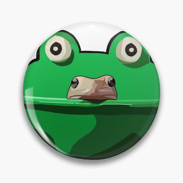 Item preview, Frog in the Frog Dish Sticker designed and sold by Bailee  Koepsel.