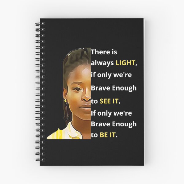 Item preview, Amanda Gorman, There is  always LIGHT,  if only we're Brave Enough to SEE IT.  If only we're  Brave Enough  to BE IT. designed and sold by davlinaArt.
