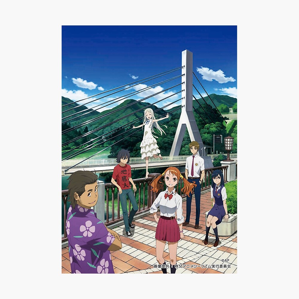 Poster Anohana De Demoralizedjam Redbubble