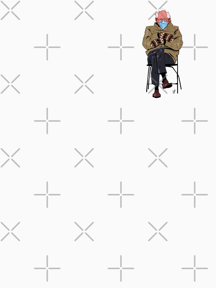 Thumbnail 7 of 7, Essential T-Shirt, Bernie's Mittens (Tiny Bernie) designed and sold by thatartchick.