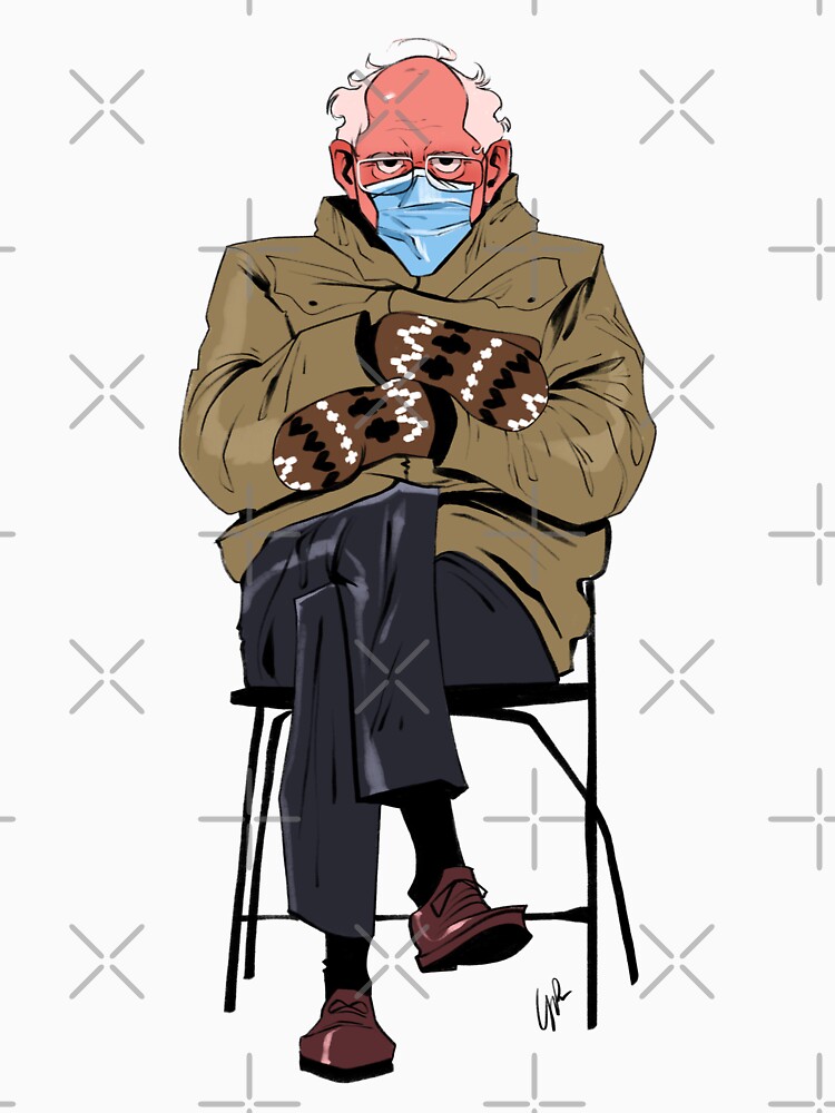 Thumbnail 7 of 7, Essential T-Shirt, Bernie's Mittens designed and sold by thatartchick.