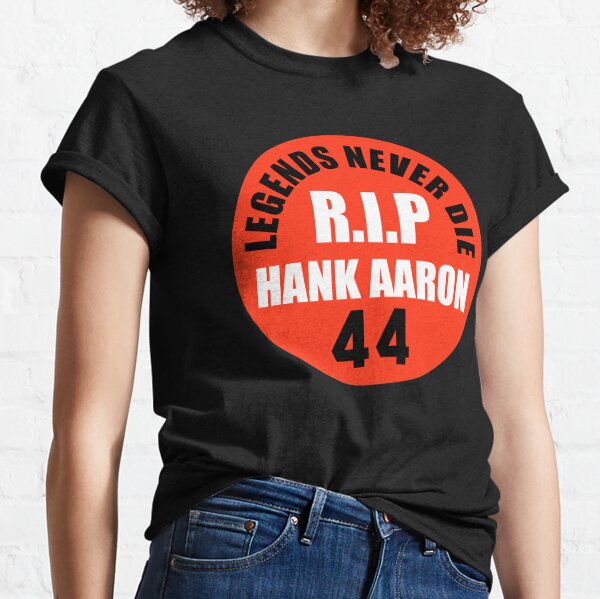 Hammerin Hank Aaron 44 RIP Vintage Unisex T-Shirt - Teeruto