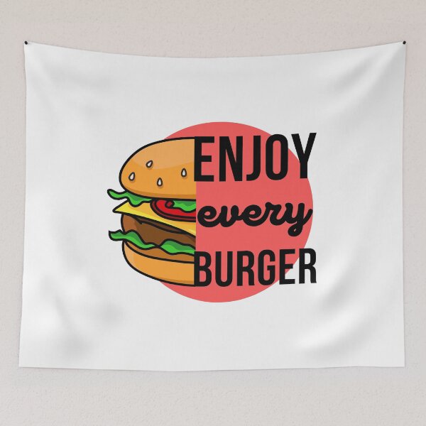 Item preview, Enjoy Every Burger designed and sold by piastrelli.