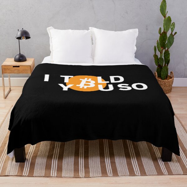 Item preview, Bitcoin I told you so designed and sold by NeverGetsOld.