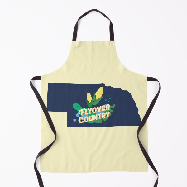 Item preview, Nebraska - Flyover Country - Cornhusker State designed and sold by ittybittyowl.