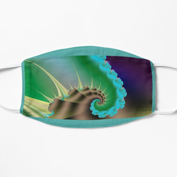 Aqua Snail Flat Mask