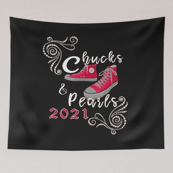 Item preview, Chucks and Pearls 2021 designed and sold by finnimoo.