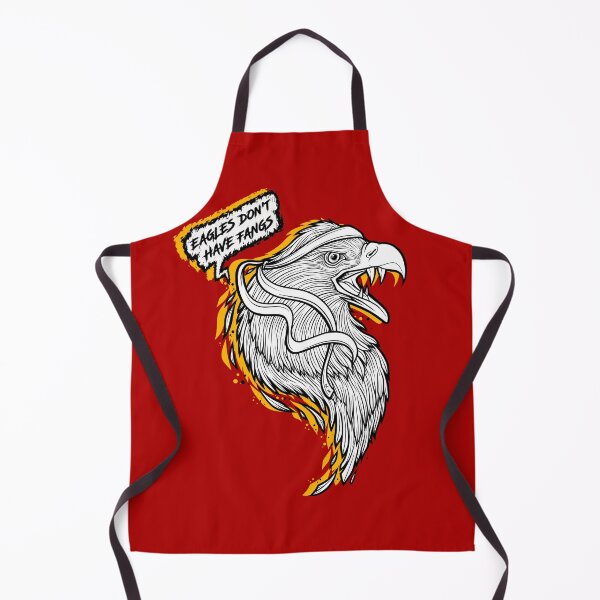 Item preview, Eagles Don’t Have Fangs (black and yellow) designed and sold by spicyavocxdo.