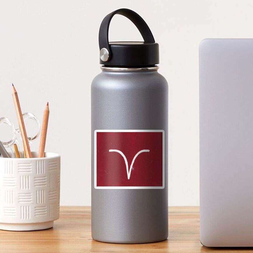 Aries Symbol Sticker
