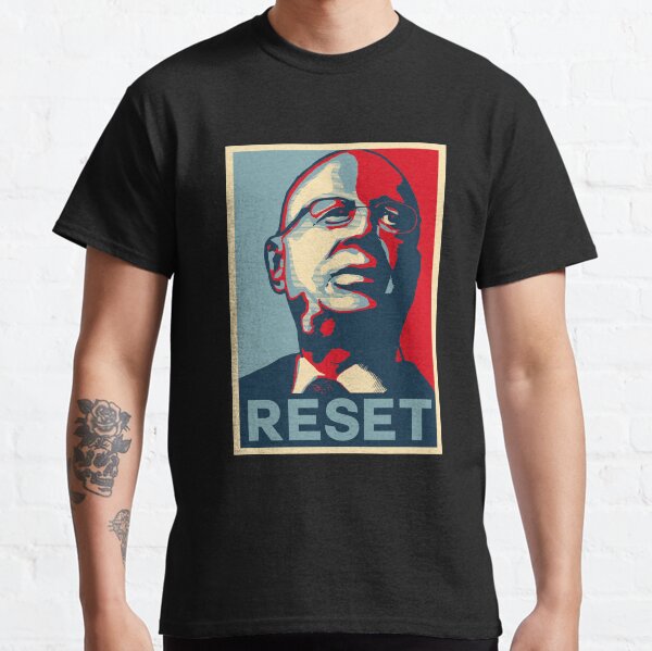 Klaus Schwab Réinitialiser T-shirt classique