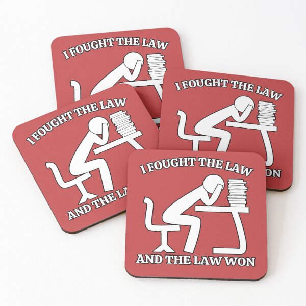 Item preview, I Fought The Law and The Law Won | Law Student designed and sold by brooklyntowner.