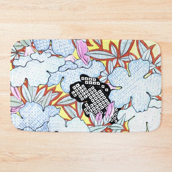 Item preview, Japanese Vintage illustration pattern flower design designed and sold by Rantan1618.
