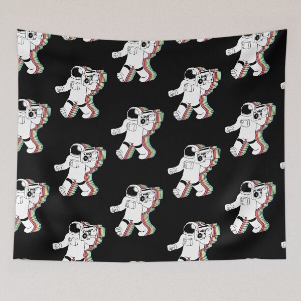 Item preview, Colorful Music Lovers Astronaut Vintage designed and sold by mcinnesstore.