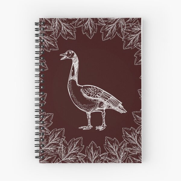 Item preview, Goose surrounded by leaves designed and sold by fowons.