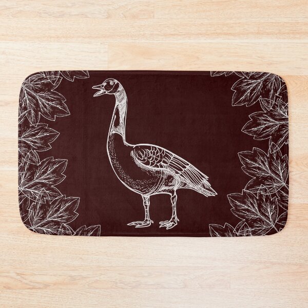 Item preview, Goose surrounded by leaves designed and sold by fowons.