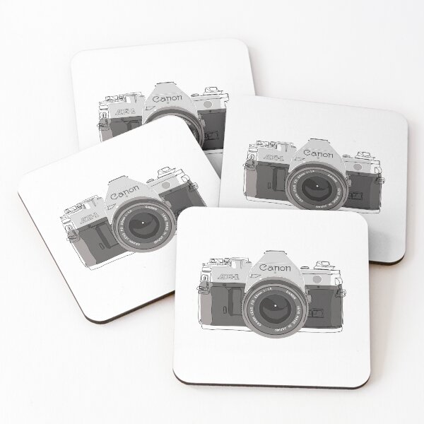 Item preview, Canon AE Camera illustration, photographers designed and sold by JBlueStudio.