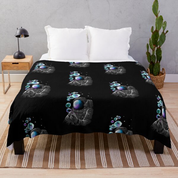 Item preview, Funny Astronaut Blowing Bubbles In Space  designed and sold by mcinnesstore.