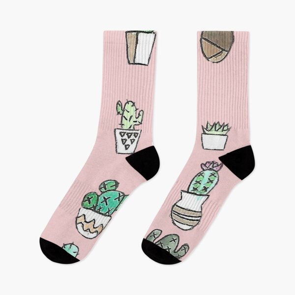 Item preview, Pink cactus painting designed and sold by AKitsuneGhost.