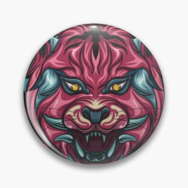 Item preview, angry tiger colorfull designed and sold by Deojunior.