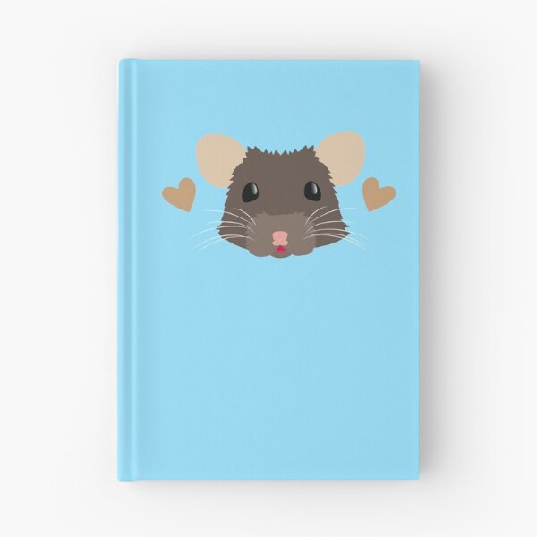 Item preview, New round rat face with hearts designed and sold by jazzydevil.