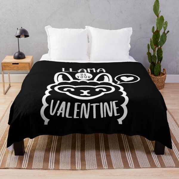 Item preview, Llama be your Valentine designed and sold by NeverGetsOld.