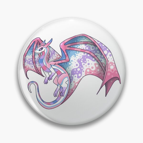Item preview, Bigender (7 Stripe) Dragon Friend designed and sold by aevios.