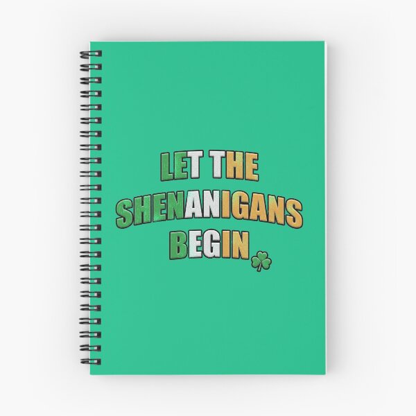 Item preview, Distressed Let the Shenanigans Begin designed and sold by RoserinArt.