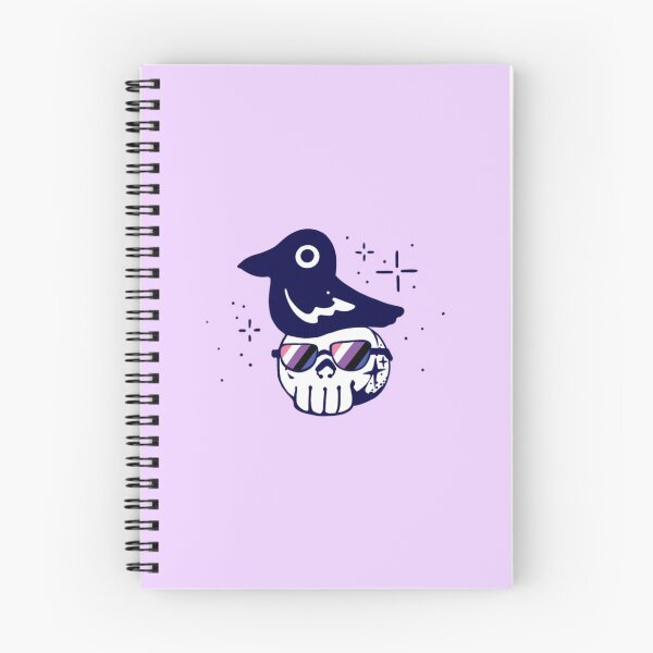 Item preview, Genderfluid Crow on Cool Skull  designed and sold by Jae  Rainbow.