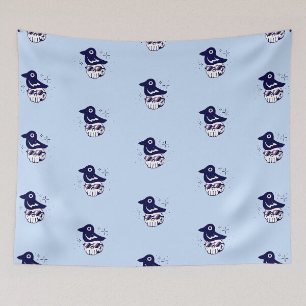 Item preview, Genderfluid Crow on Cool Skull  designed and sold by Jae  Rainbow.