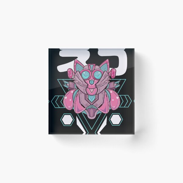 Item preview, cute mecha cat  designed and sold by Deojunior.