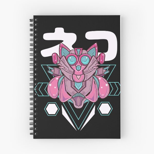 Item preview, cute mecha cat  designed and sold by Deojunior.