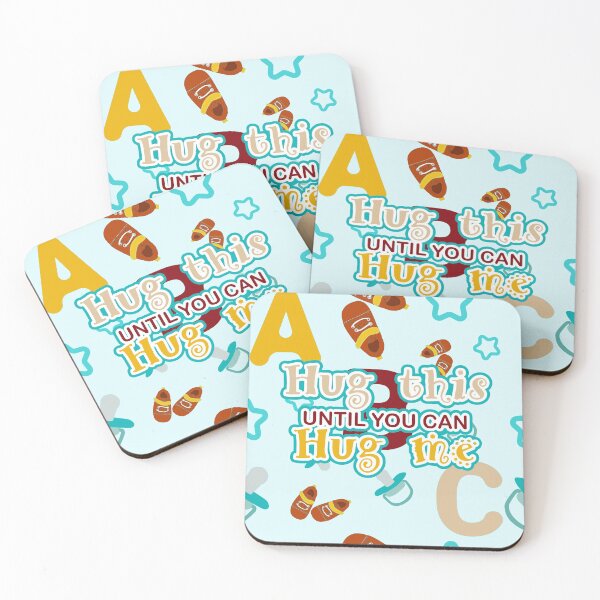 Item preview, Hug this until you can hug me designed and sold by Forever-Design.