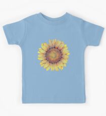 Swirly Sunflower Kids Tee