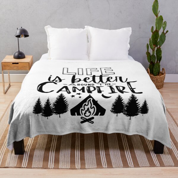 Item preview, Life Is Better Around The Campfire designed and sold by NeverGetsOld.